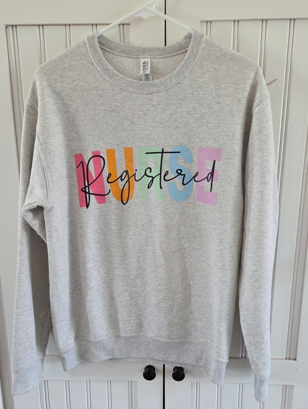 Nurse Sweatshirt Gray S/P